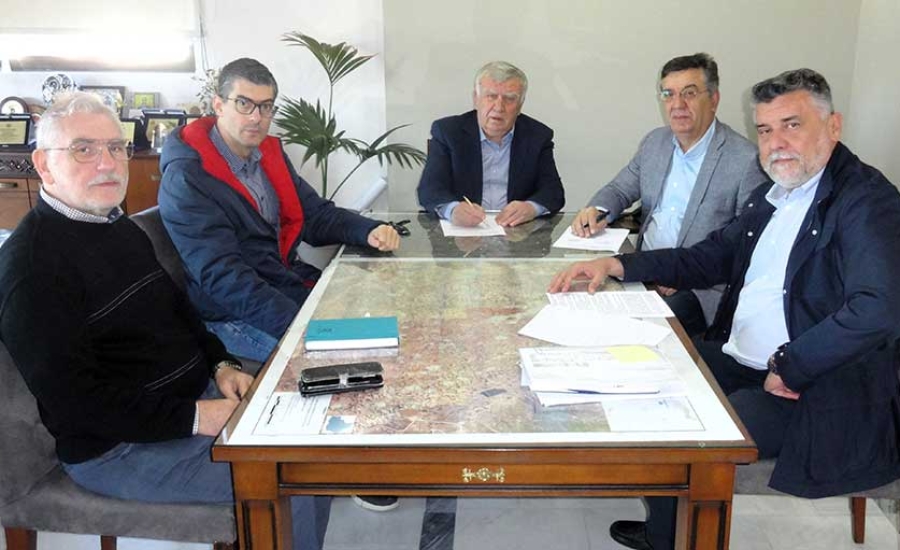 Υπογραφή σύμβασης έργου βελτίωσης ενεργειακής απόδοσης και εξοικονόμησης ενέργειας στα δίκτυα άρδευσης του Δήμου Κιλελέρ