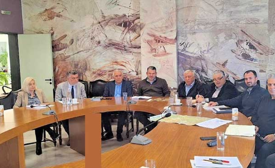 Συνάντηση εργασίας με θέμα την κατασκευή λιμνοδεξαμενών στην Κοιλάδα και τους Αγίους Αναργύρους