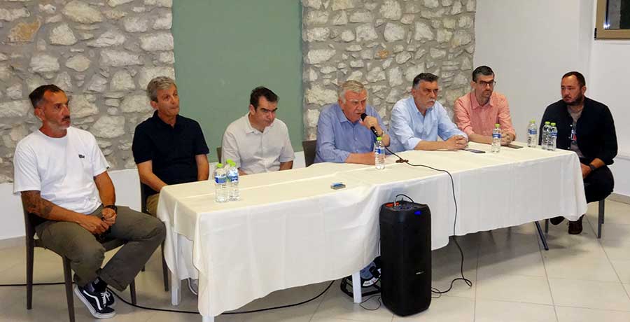 Ενημερωτική συνάντηση για την έναρξη εργασιών, του έργου «Αντικατάσταση Εσωτερικού Δικτύου Ύδρευσης Τ.Κ. Χάλκης Δήμου Κιλελέρ»